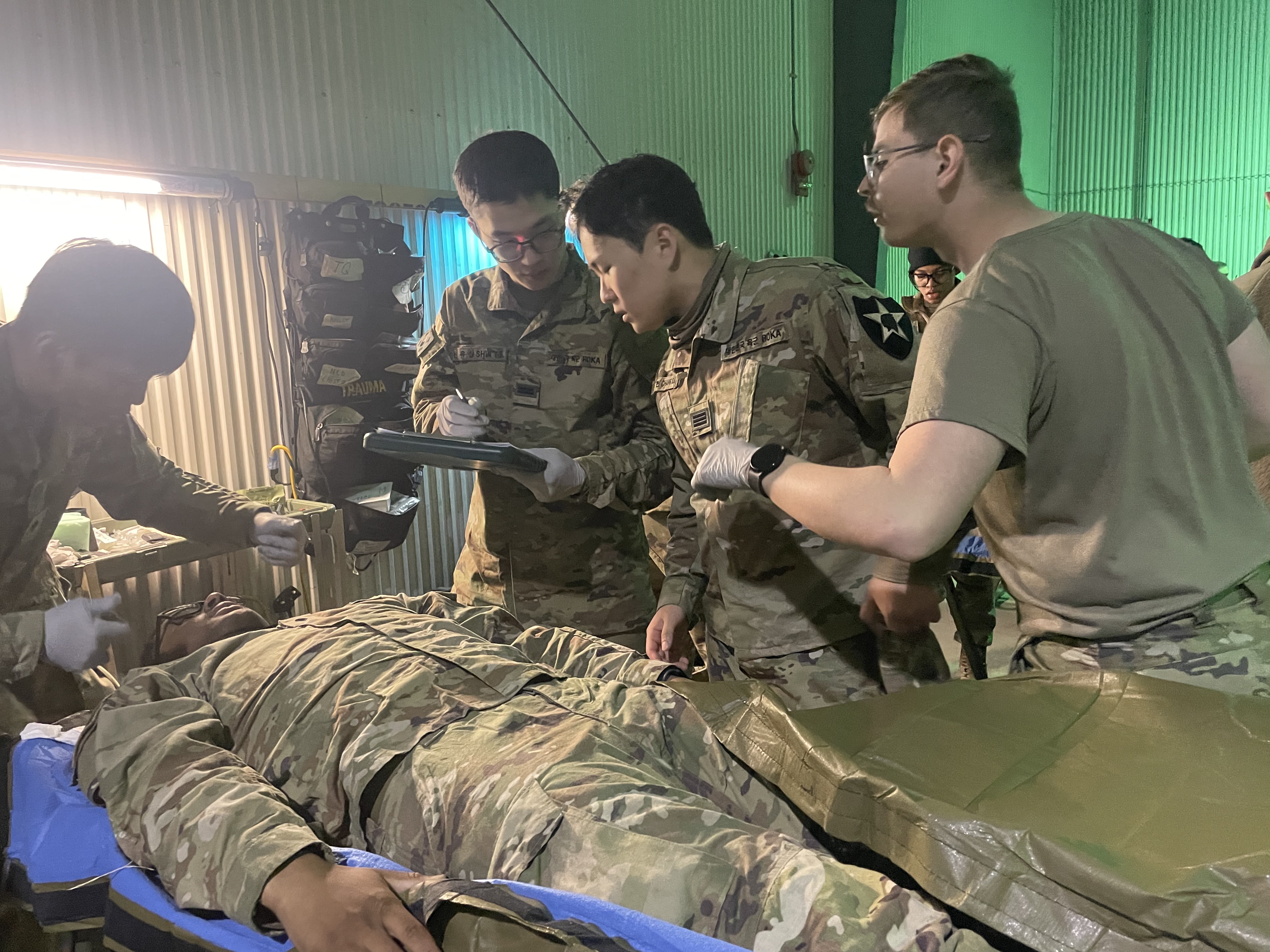 Field medical support environment during KATUSA service