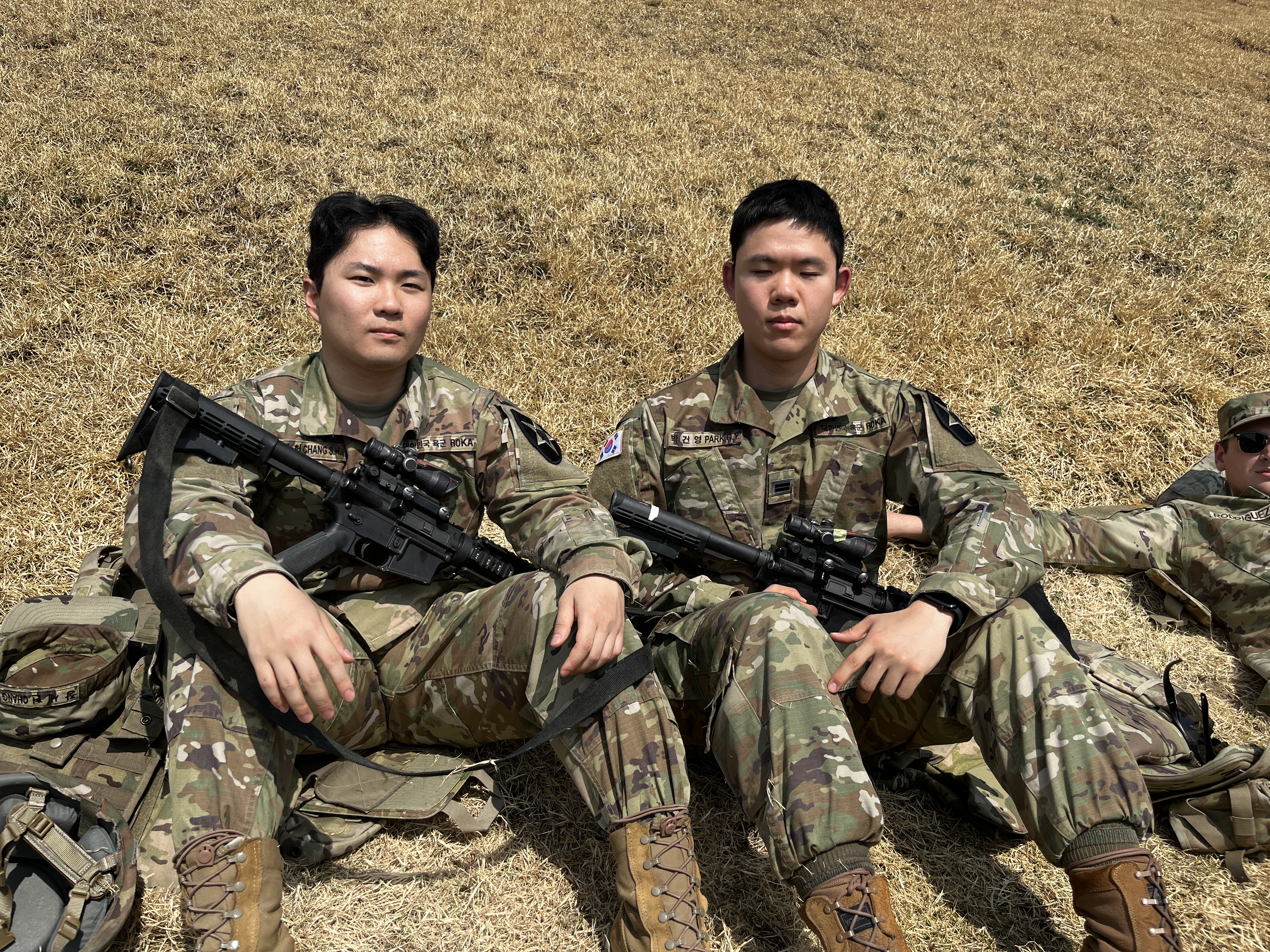 Combined training environment during KATUSA service
